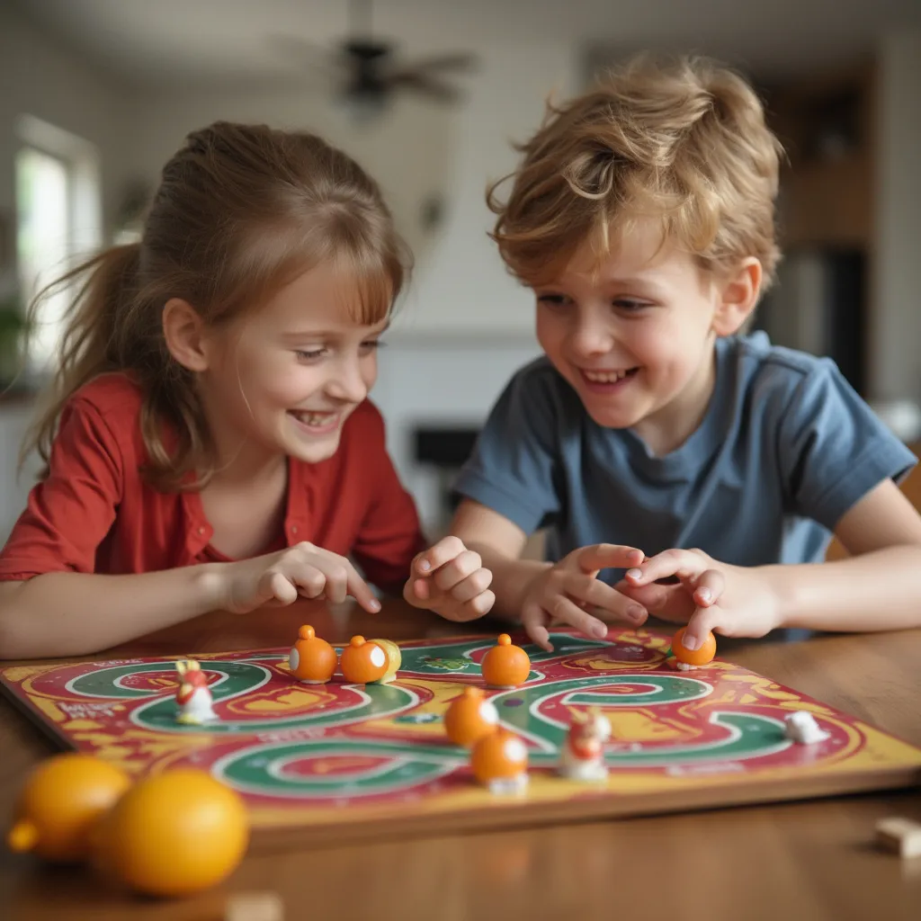 Family playing Chicken Road
